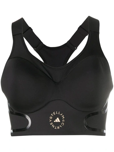 Adidas By Stella Mccartney Truepace High Support Sports Bra In Black Blk