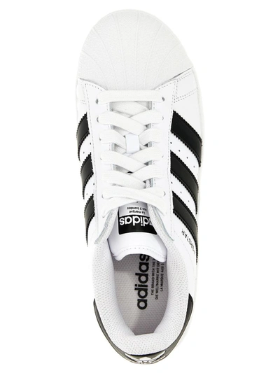 Shop Adidas Originals 'superstar Xlg' Sneakers In White/black