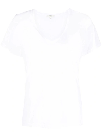 Shop Agolde Tshirt In White