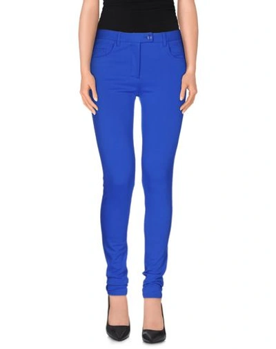 Shop Boutique Moschino Casual Pants In Blue