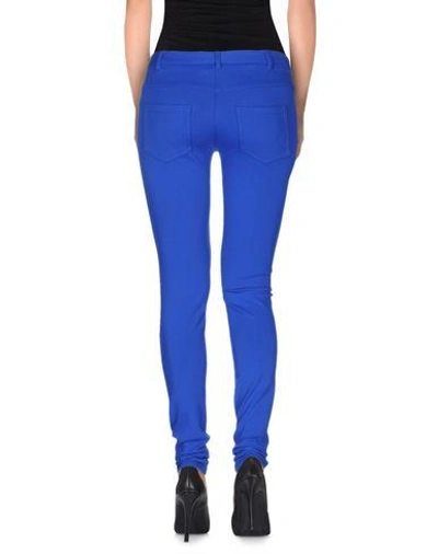 Shop Boutique Moschino Casual Pants In Blue