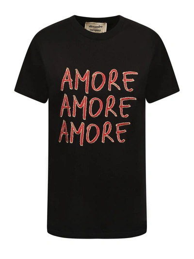 Shop Alessandro Enriquez T-shirts In Black