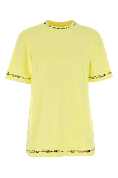 Shop Alyx 1017  9sm T-shirt In Yellow