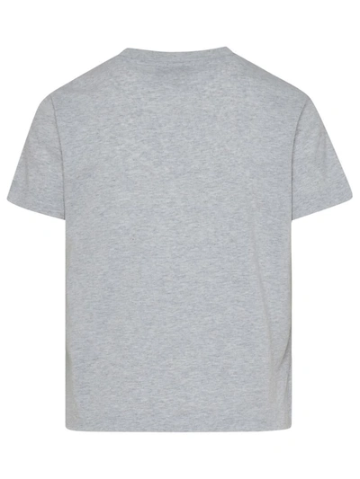 Shop Apc Astoria Gray Cotton T-shirt In Grey