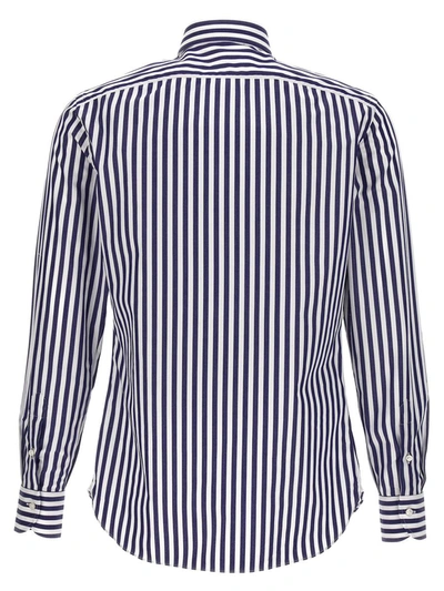 Shop Borriello Striped Shirt In Multicolor