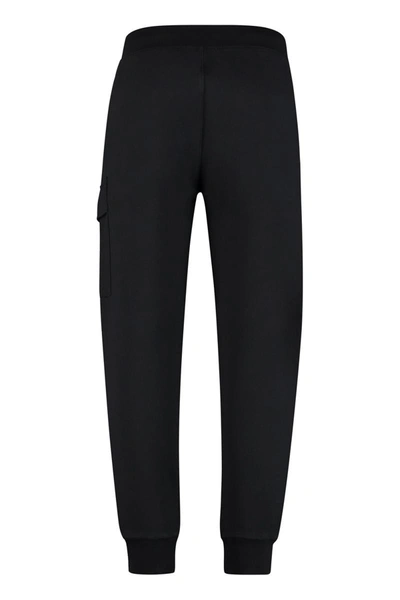 Shop C.p. Company Jersey Sweatp Cotton Track-pants In Black