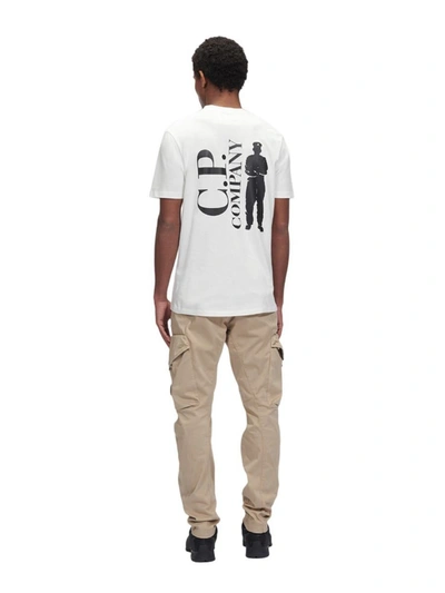 Shop C.p. Company Short Sleeve T-shirt In White