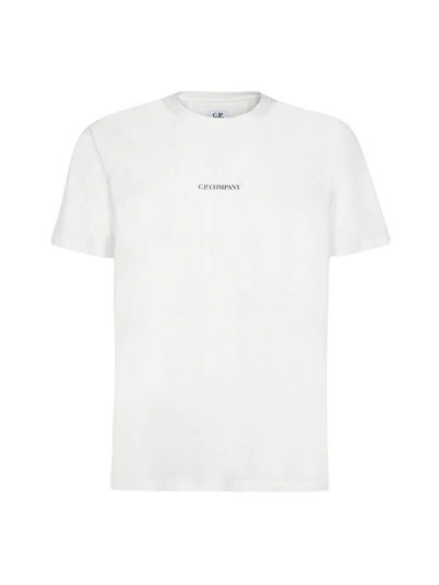 Shop C.p. Company Short Sleeve T-shirt In White