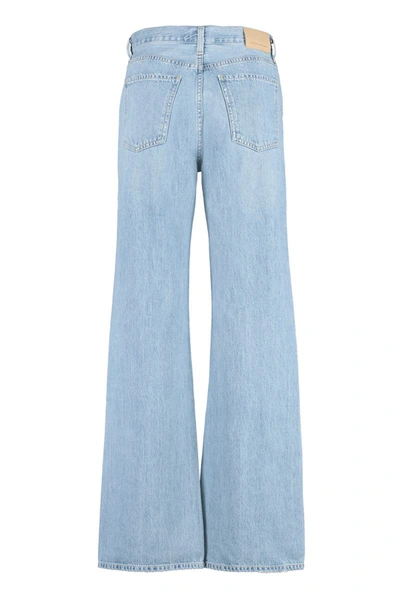 Shop Citizens Of Humanity Annina Wide-leg Jeans In Denim