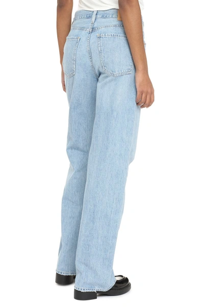 Shop Citizens Of Humanity Annina Wide-leg Jeans In Denim