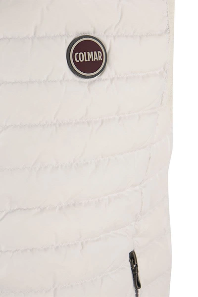 Shop Colmar Repunk - Urban Down Waistcoat In White