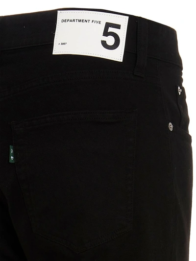 Department Five Department 5 Black Regular Jeans In Black