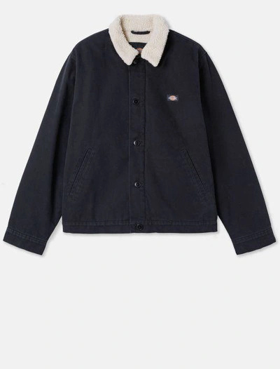 Dickies Men's Dc Deck Jacket Black In C401 Sw Black