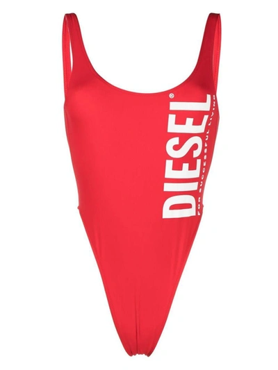 Shop Diesel Bfsw-pamela Clothing In Red
