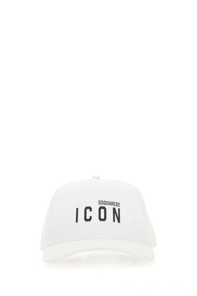 Shop Dsquared2 Dsquared Hats In White