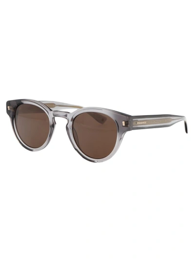 Shop Dsquared2 Sunglasses In Kb770 Grigio