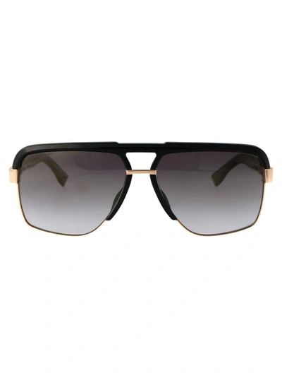 Shop Dsquared2 Sunglasses In 2m2fq Black Gold