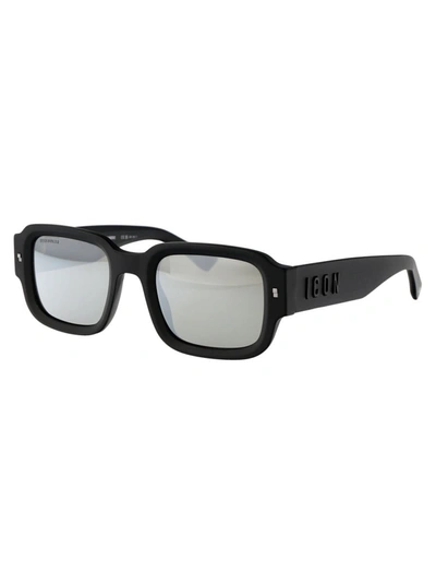 Shop Dsquared2 Sunglasses In 003t4 Matte Black