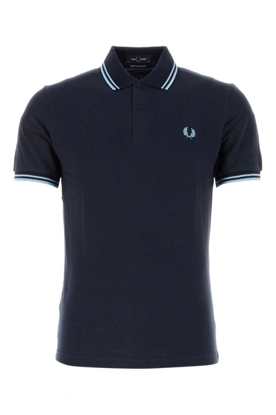 Shop Fred Perry Polo In Blue