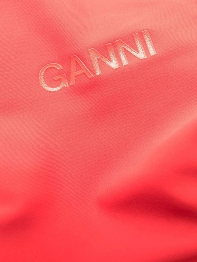 Shop Ganni Swimwear In High Risk Red