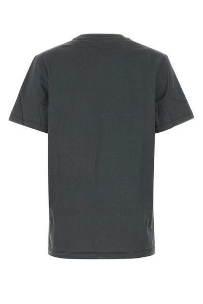 Shop Ganni T-shirt In Grey