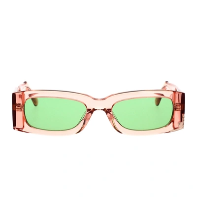 Shop Gcds Sunglasses In Pink