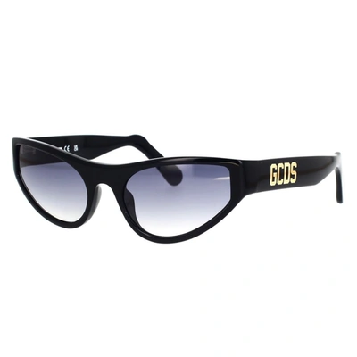 Shop Gcds Sunglasses In Black