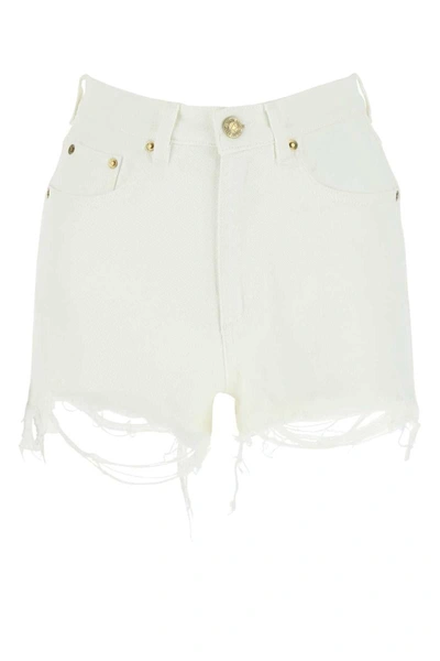 Shop Golden Goose Deluxe Brand Shorts In White