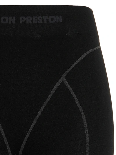 Shop Heron Preston Leggings 'active Logo' In Black