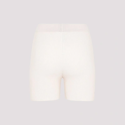 Shop Jacquemus Le Short Pralu Shorts In Nude &amp; Neutrals