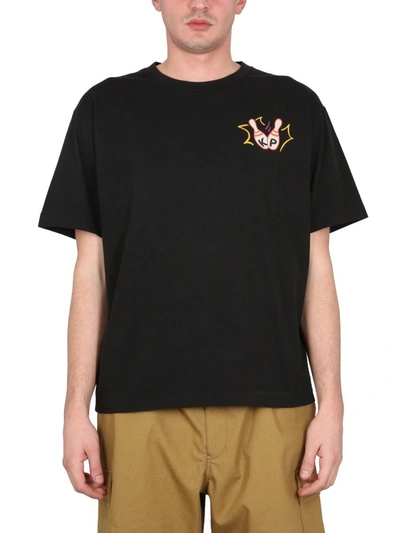 Shop Kenzo Bowling T-shirt In Black