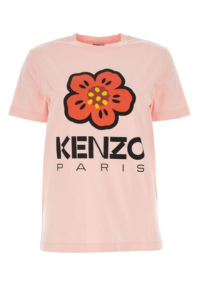 Shop Kenzo T-shirt In Fadedpink
