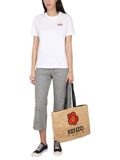 Shop Kenzo T-shirt With Logo In White