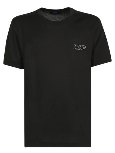 Shop Kiton T-shirts In Black