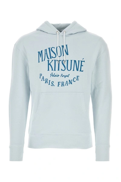 Shop Maison Kitsuné Maison Kitsune Sweatshirts In Greyblue