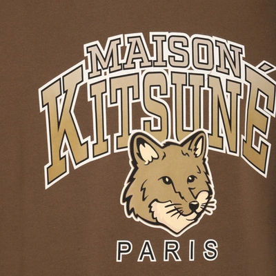 Shop Maison Kitsuné Maison Kitsune' T-shirts And Polos In Khaki