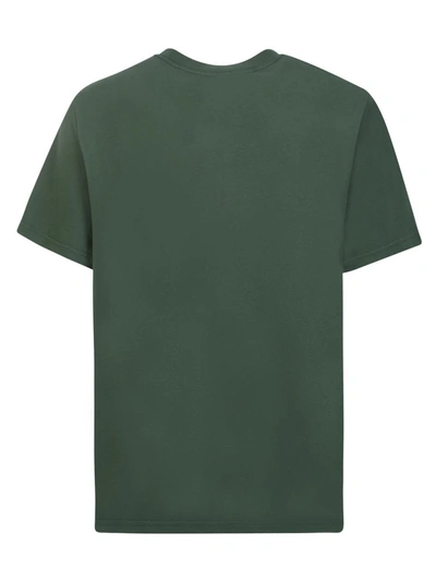 Shop Martine Rose T-shirts In Green