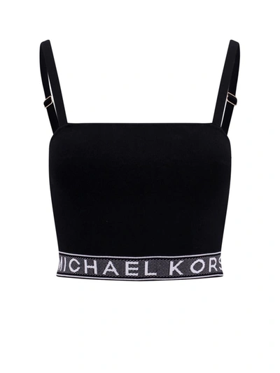 Shop Michael Kors Top In Black