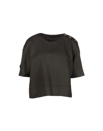 Marc Jacobs Blouse In Dark Green