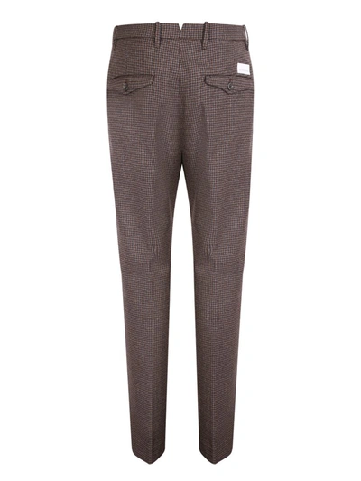Nine In The Morning Houndstooth-patterned Pants In Brown