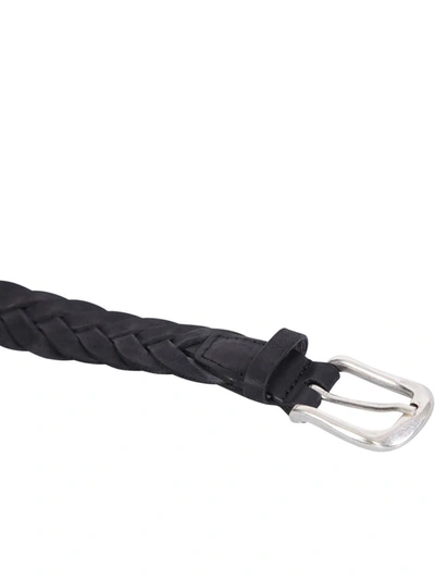 Shop Orciani Belts In Black