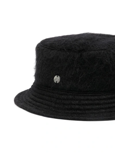Shop Our Legacy Hat In Black Mohair