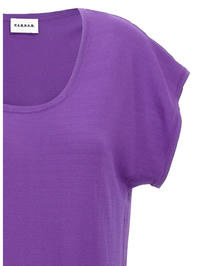 Shop P.a.r.o.s.h . 'roux' T-shirt In Purple