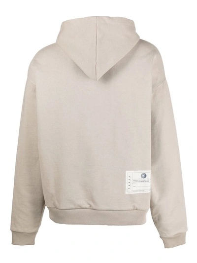 Shop Paura Curtis Oversized Hoodie Clothing In 723 Dove Grey