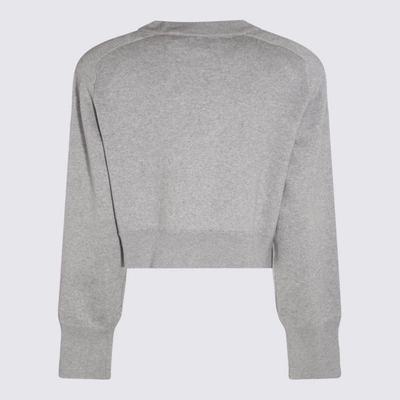 Shop Rotate Birger Christensen Rotate Lunar Rock Cotton And Cashmere Blend Sweater