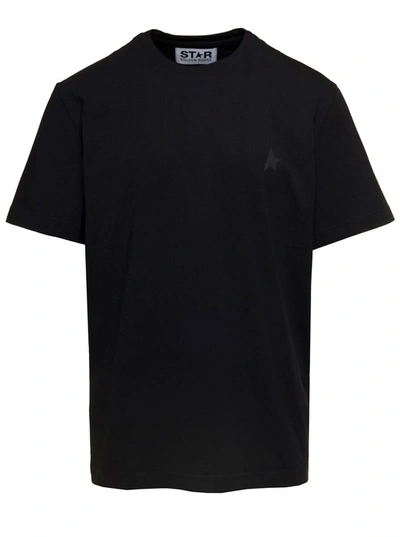 Shop Golden Goose Star M's Regular T-shirt/ Small Star/ Blackboard