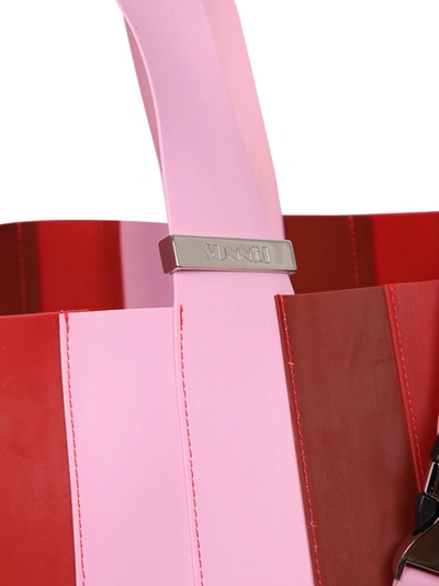 Sunnei Crewneck T-shirt In Purple