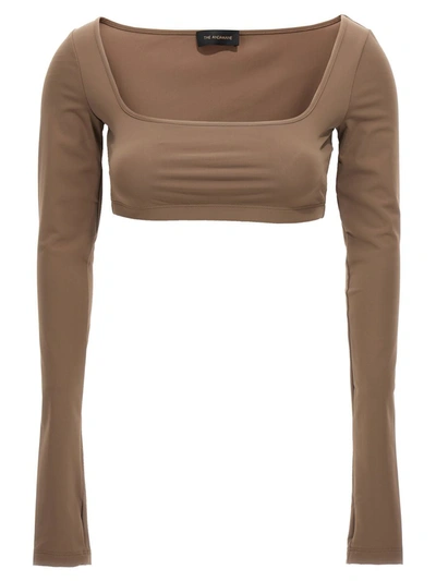 Shop The Andamane 'nyla' Top In Beige