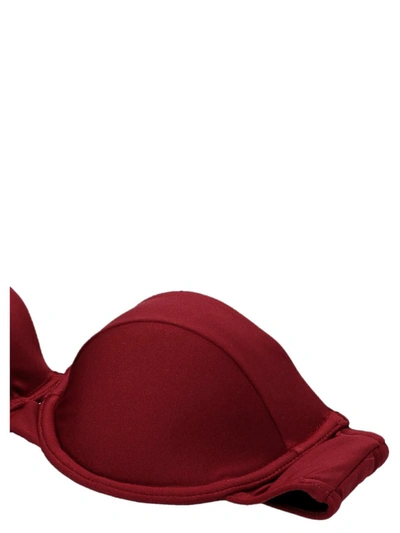 Shop Zimmermann 'pattie Balconette' Bikini Top In Bordeaux