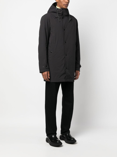 Woolrich Hooded 3-in-1 Padded Coat In Black